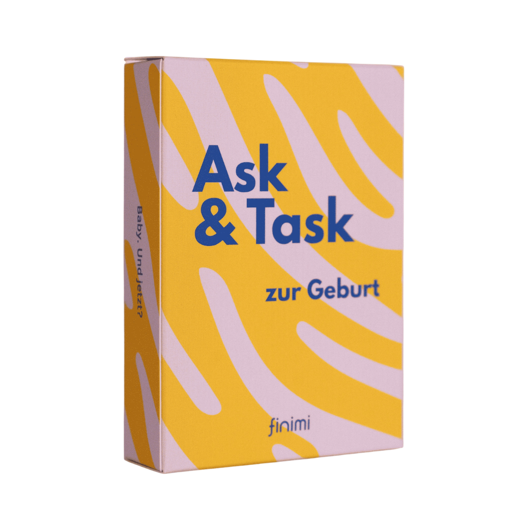Karten "Ask & Task" - zur Geburt