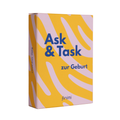 Karten "Ask & Task" - zur Geburt