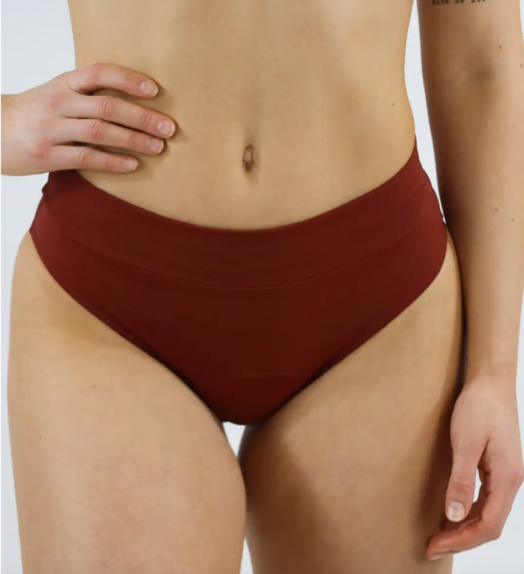 Bikinihose Basic rot