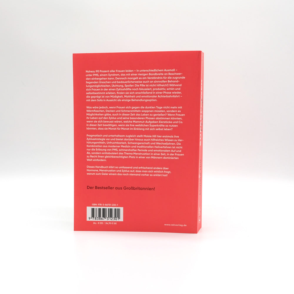 Buch "Superpower Periode" von Maisie Hill - Rückseite