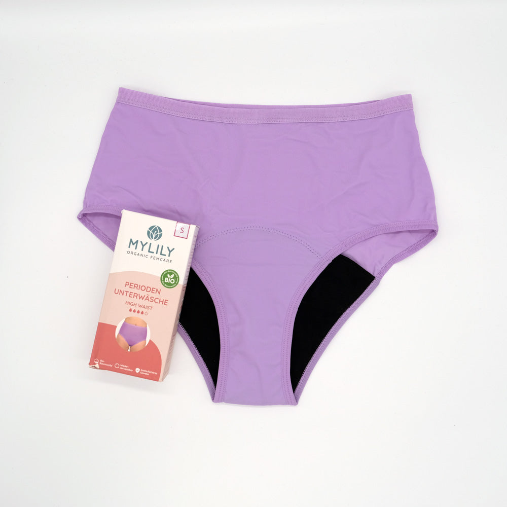 High Waist Panty Flieder von MYLILY - mit Verpackung