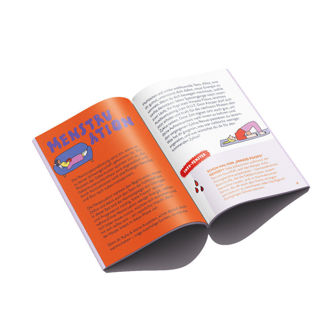 Booklet „Der erste kompakte Perioden Guide“