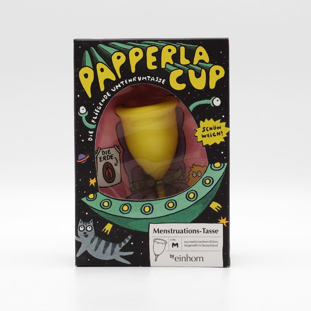 PapperlaCup M von einhorn in Verpackung