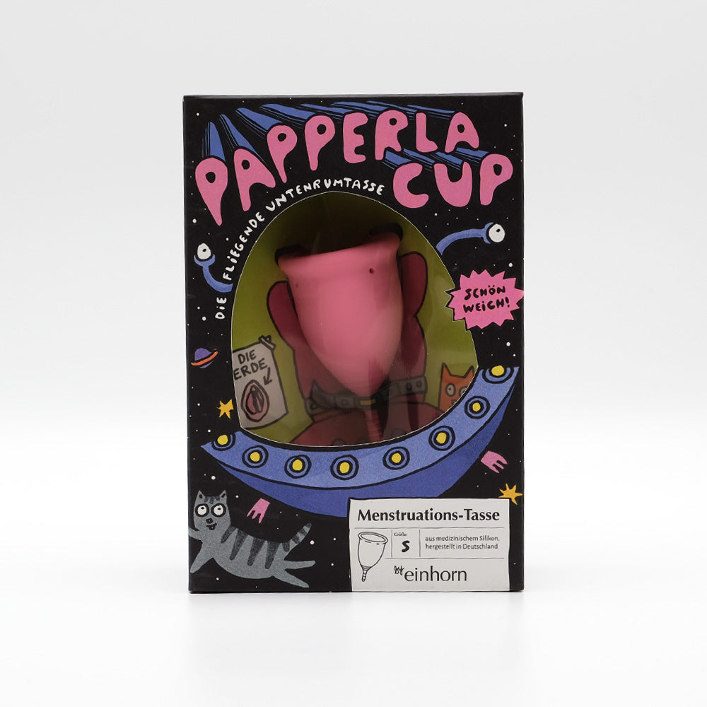 PapperlaCup S von einhorn in Verpackung