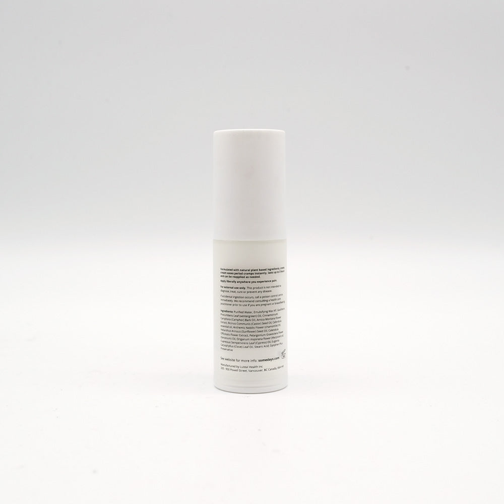 somedays - cramp cream - Rückseite